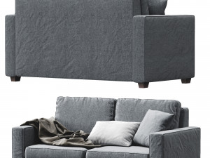 henry sofa by west elm Model 3D