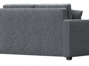 henry sofa by west elm Model 3D