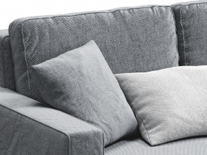 henry sofa by west elm Model 3D