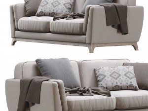 ceni volcanic gray sofa by article 2 3D Модель