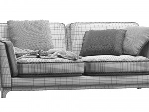 ceni volcanic gray sofa by article 2 3D Модель