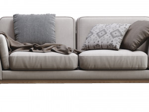 ceni volcanic gray sofa by article 2 3D Модель