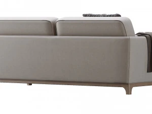 ceni volcanic gray sofa by article 2 3D Model