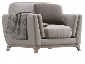 ceni volcanic armchair by article 3D Модель