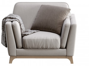 ceni volcanic armchair by article 3D Модель