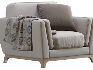 ceni volcanic armchair by article 3D Model