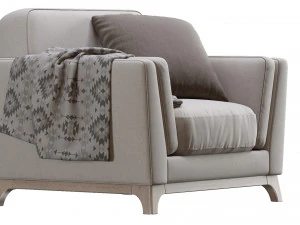 ceni volcanic armchair by article 3D Model