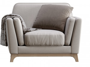 ceni volcanic armchair by article 3D Модель