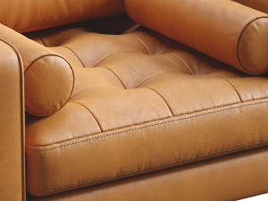 sven charme tan chair 3D Модель