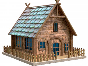 cartoon house 3D Model