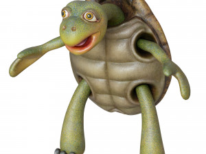 cartoon turtle 3D Model