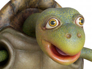 cartoon turtle 3D Model