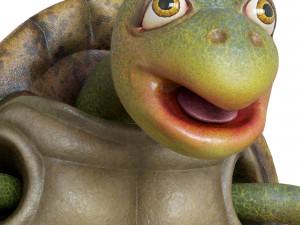 cartoon turtle 3D Model