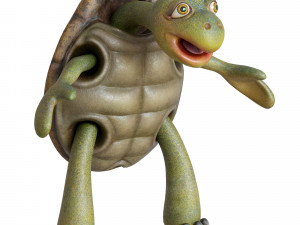 cartoon turtle 3D Model