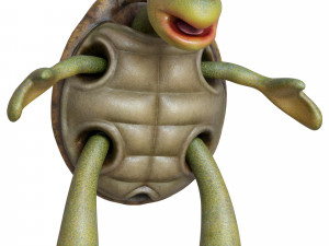 cartoon turtle 3D Model