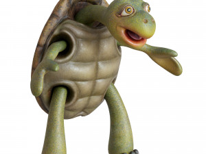 cartoon turtle 3D Model