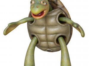 cartoon turtle 3D Model