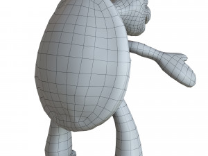 cartoon turtle 3D Model