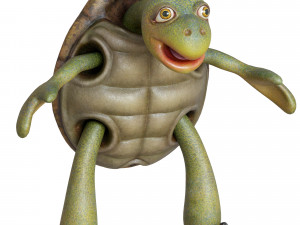 cartoon turtle 3D Model