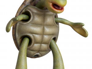 cartoon turtle 3D Model