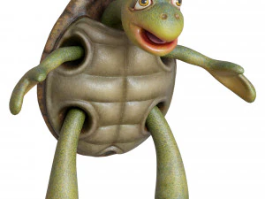 cartoon turtle 3D Model