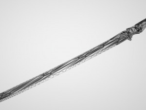 raidens blade metal gear rising revengeance 3D-Modell