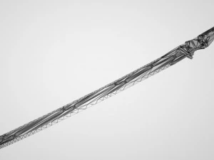 raidens blade metal gear rising revengeance 3D Model