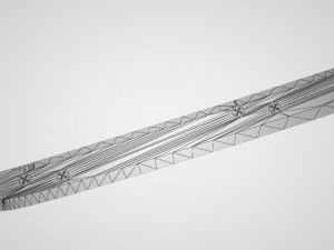raidens blade metal gear rising revengeance 3D-Modell