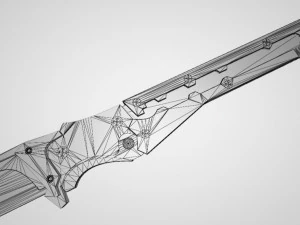 raidens blade metal gear rising revengeance 3D Model