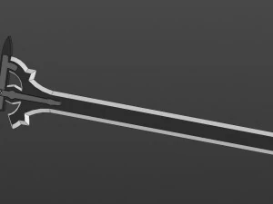 kirito swords sword art online 3D Model