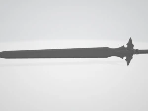 kirito swords sword art online 3D Model