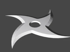 shurikens 3D Model