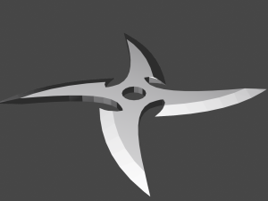 shurikens Modelo 3D