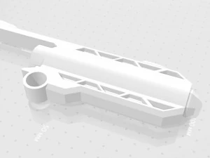 sci fi revolver 3D Print Model