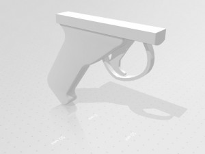 star wars e-11 blaster Model Cetak 3D