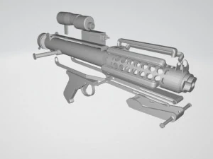 star wars e-11 blaster 3D Print Model