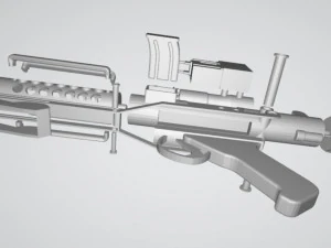 star wars e-11 blaster 3D Print Model