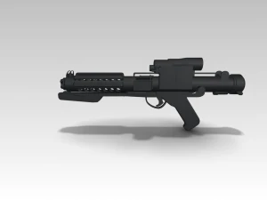 star wars e-11 blaster 3D Print Model