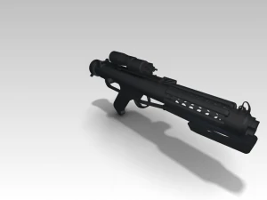 star wars e-11 blaster 3D Print Model