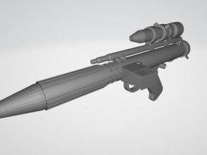 star wars rebel blaster dh-17 3D Print Model