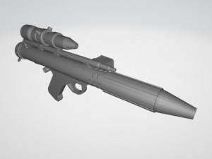 star wars rebel blaster dh-17 3D 프린트 모델