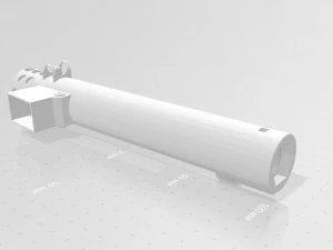 star wars rebel blaster dh-17 3D Print Model