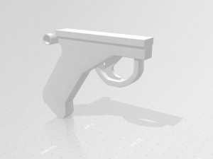 star wars rebel blaster dh-17 3D 프린트 모델