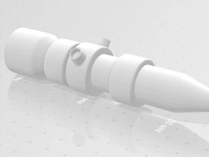 star wars rebel blaster dh-17 3D Print Model