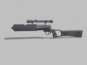 star wars boba fett blaster carabine ee-3 3D Print Model