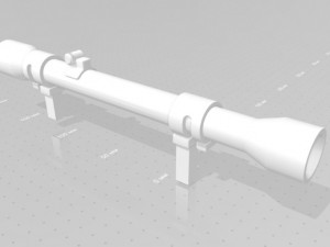 star wars boba fett blaster carabine ee-3 3D Print Model
