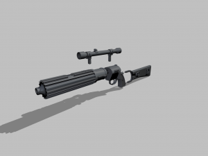 star wars boba fett blaster carabine ee-3 3D Print Model