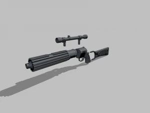 star wars boba fett blaster carabine ee-3 3D Print Model