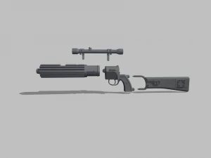 star wars boba fett blaster carabine ee-3 3D Print Model