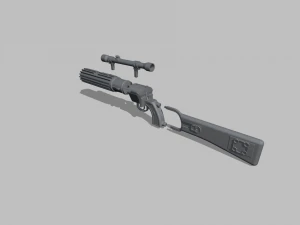 star wars boba fett blaster carabine ee-3 3D Print Model